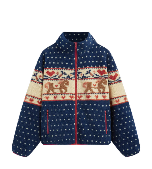 Christmas Fleece Jacket